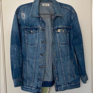 Madewell oversized jean jacket